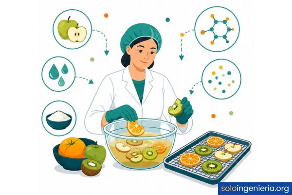 osmodeshidratación de frutas