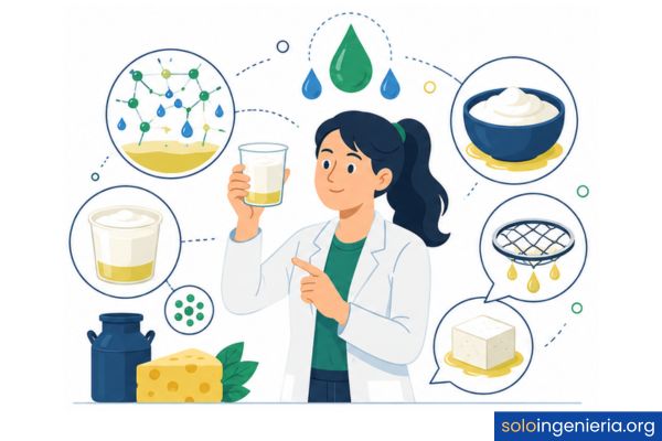 qué es la sinéresis en los alimentos