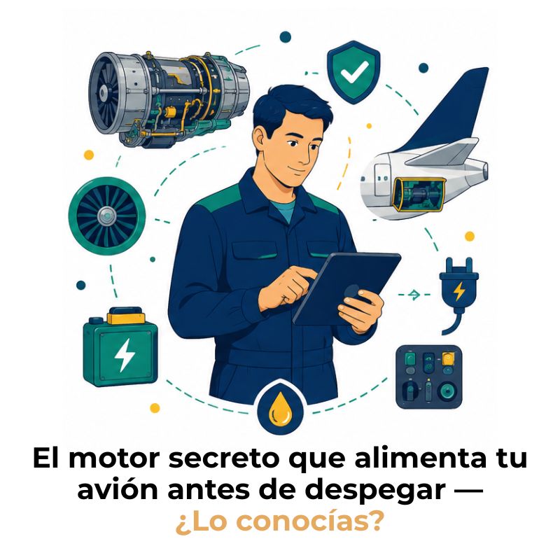 unidad de potencia auxiliar APU