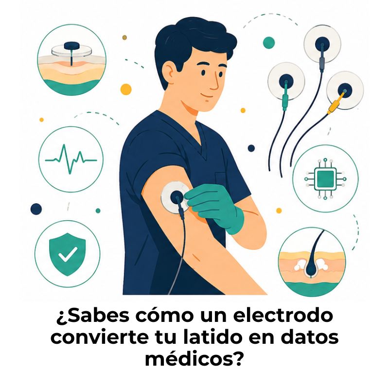 electrodos para registro de señales fisiológicas
