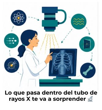 cómo se generan los rayos X