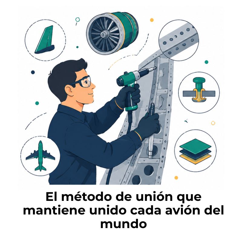 qué es el remachado aeronáutico