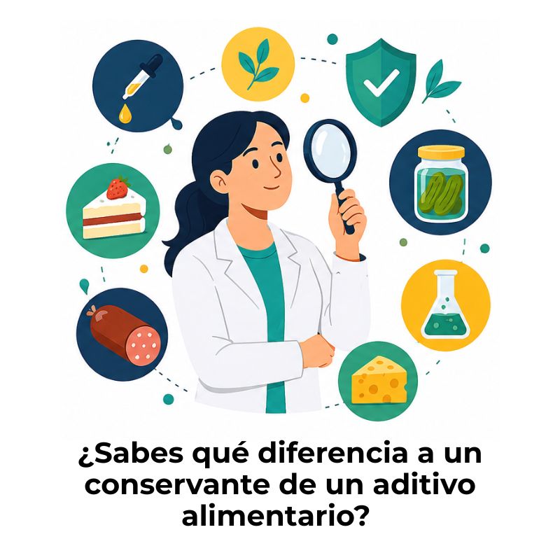 tipos de aditivos vs conservantes alimentarios
