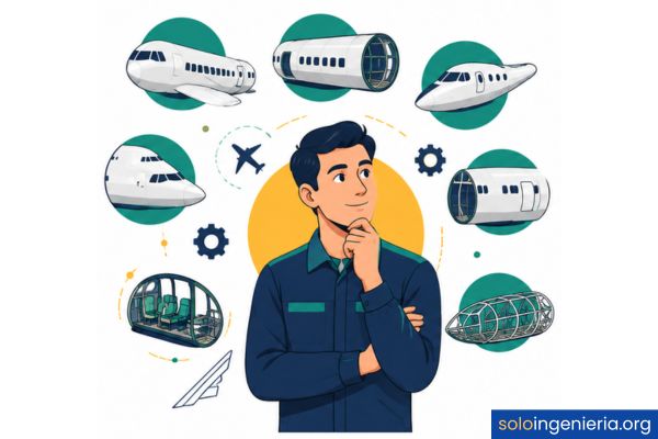tipos de fuselaje de aeronaves