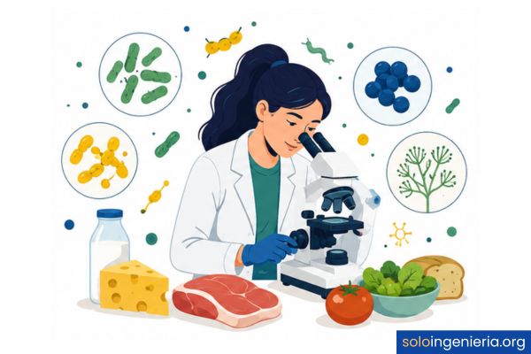 tipos de microorganismos en los alimentos