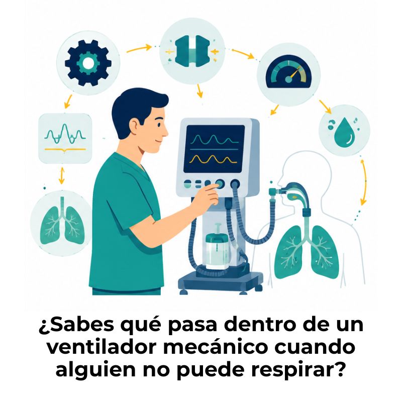 cómo funciona un ventilador mecánico