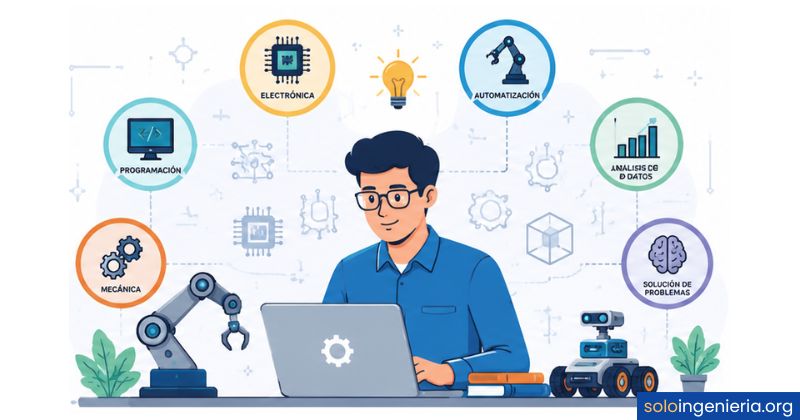 competencias de un ingeniero mecatrónico