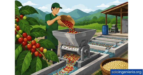 beneficio húmedo del café