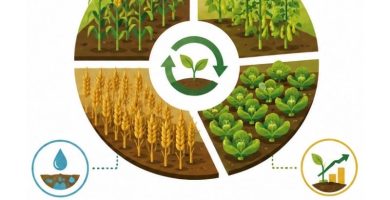 beneficios de la rotación de cultivos
