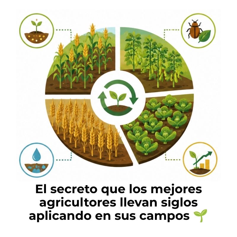 beneficios de la rotación de cultivos