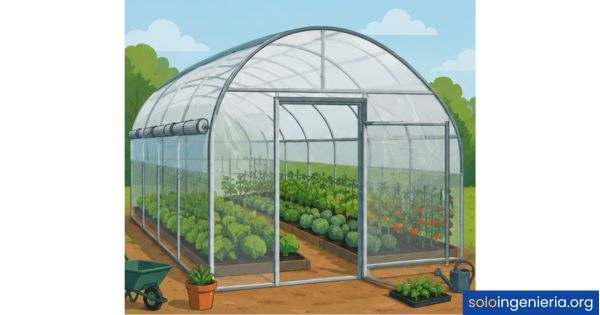 cómo construir un invernadero para hortalizas
