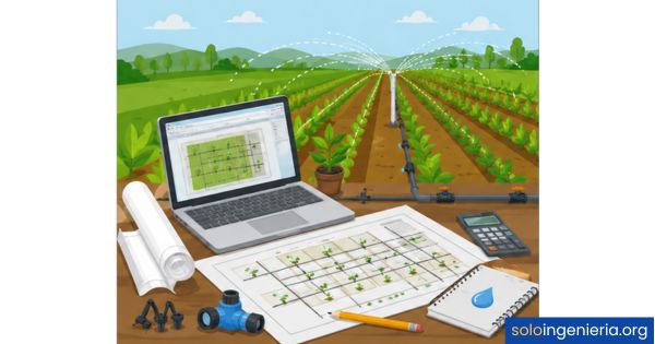 cómo diseñar un sistema de riego agrícola