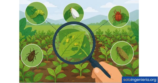 cómo identificar plagas en los cultivos