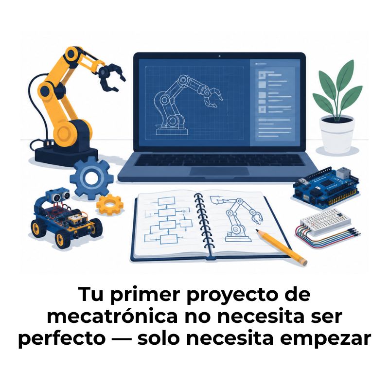 cómo iniciar un proyecto de mecatrónica desde cero