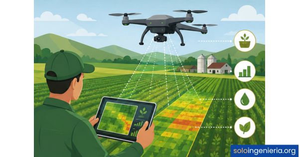 cómo usar drones para monitorear cultivos