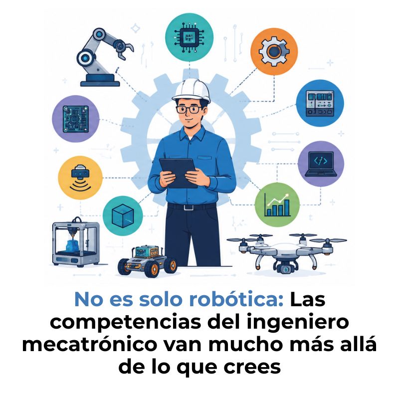competencias de un ingeniero mecatrónico