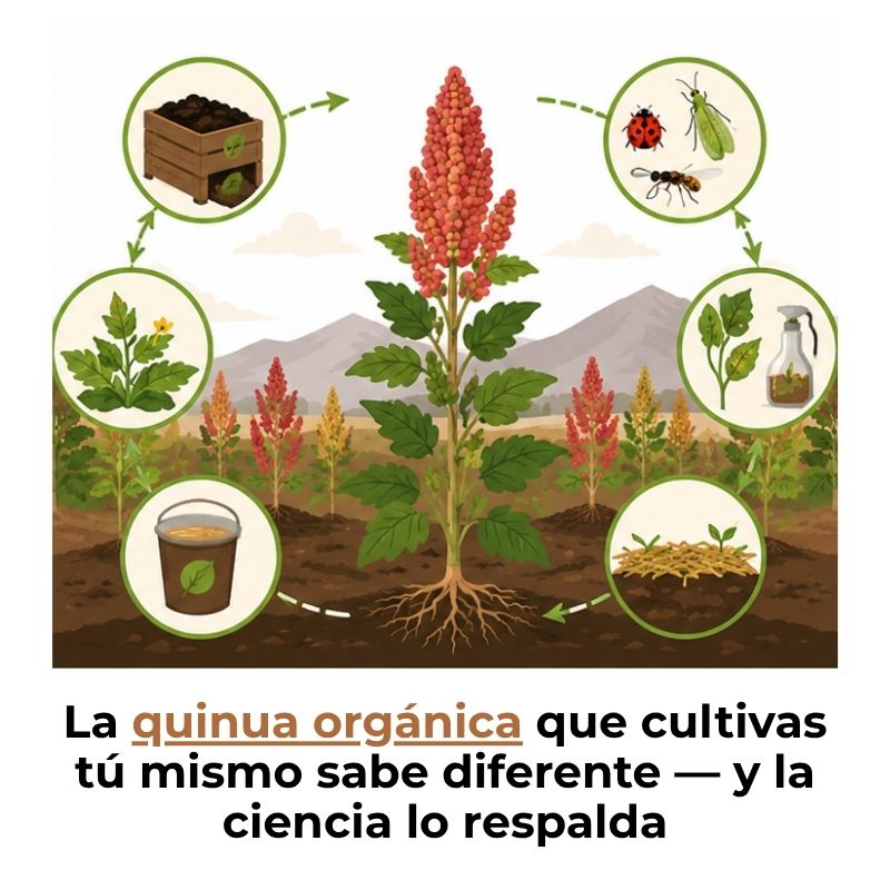 cómo cultivar quinua de forma orgánica