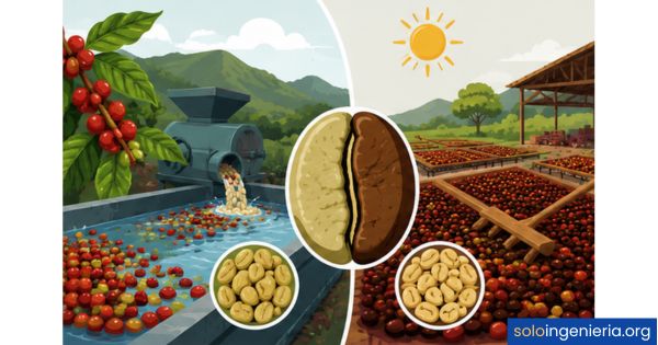 diferencia entre beneficio húmedo y seco del café
