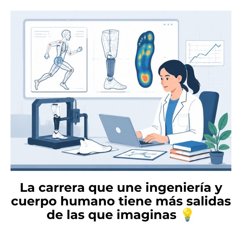 dónde estudiar ingeniería biomecánica