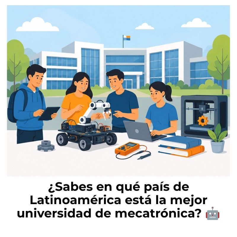 dónde estudiar ingeniería mecatrónica en Latinoamérica