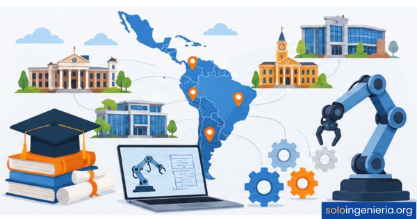dónde estudiar ingeniería mecatrónica en Latinoamérica