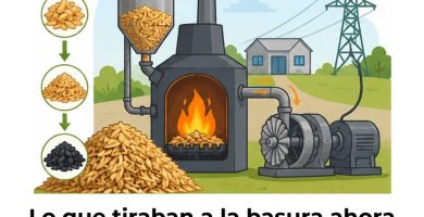 aprovechamiento energético de la cáscara de arroz