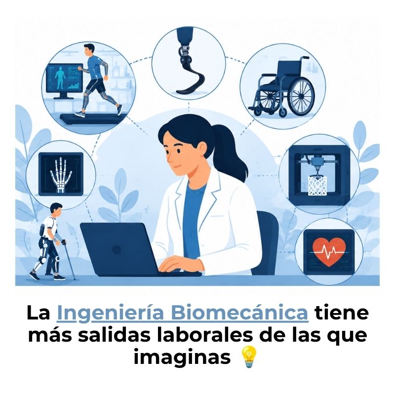 campo laboral de la ingeniería biomecánica