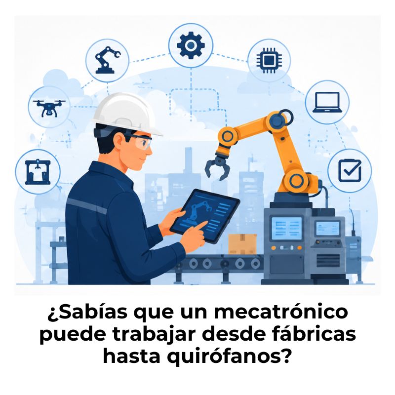 campo laboral de un ingeniero mecatrónico