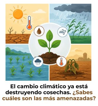 impacto del cambio climático en la agricultura