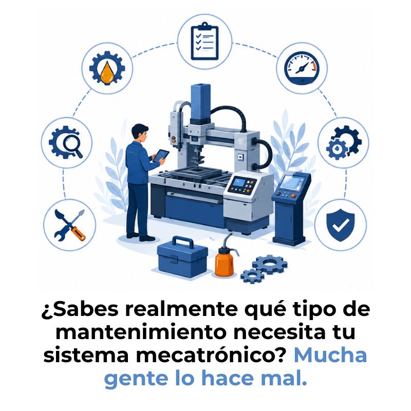 mantenimiento de sistemas mecatrónicos