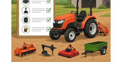 cómo elegir un tractor agrícola pequeño