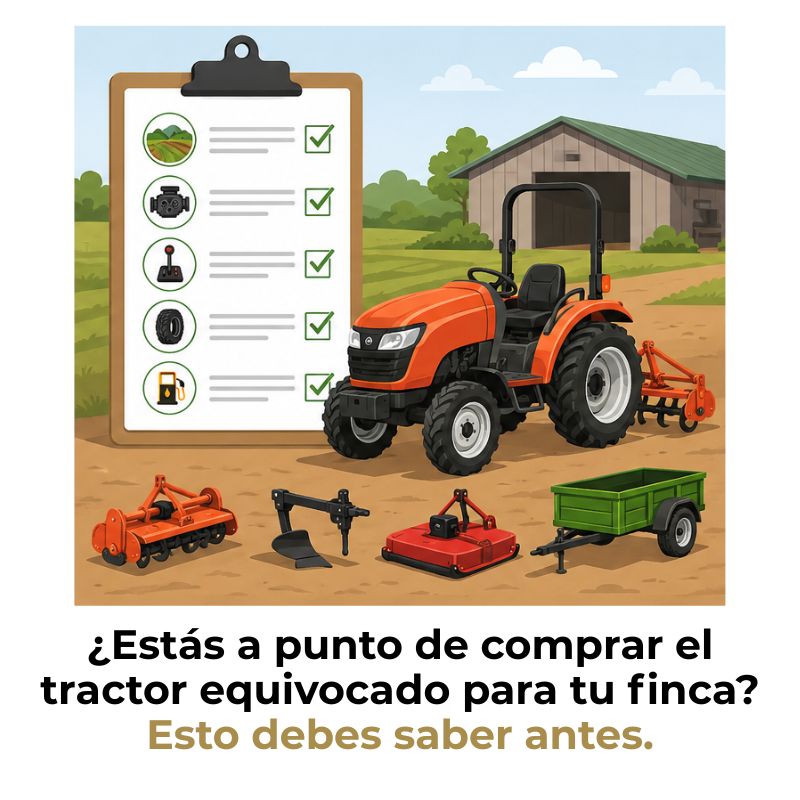 cómo elegir un tractor agrícola pequeño