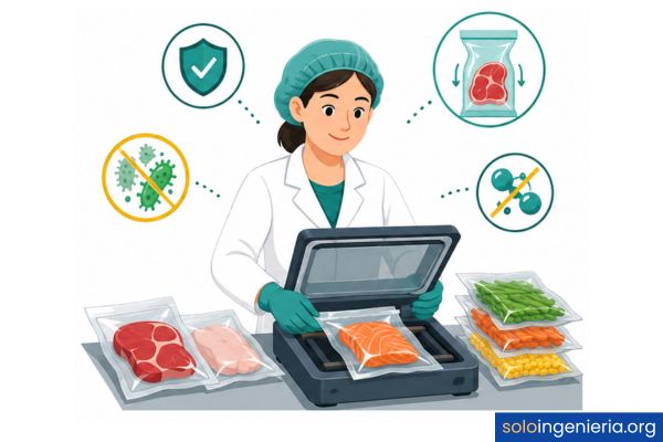 envasado al vacío de alimentos
