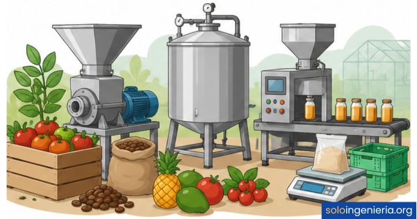 equipos básicos para una agroindustria pequeña