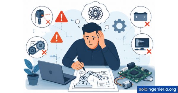errores comunes al diseñar un sistema mecatrónico