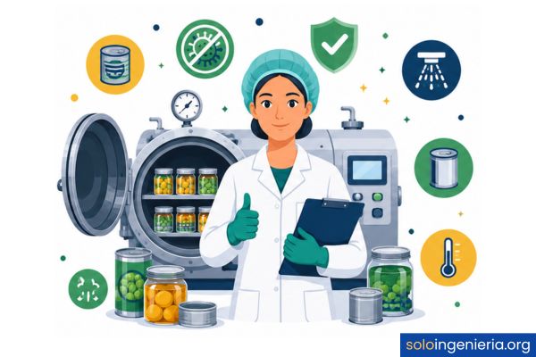 esterilización comercial de alimentos