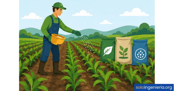 fertilización de cultivos