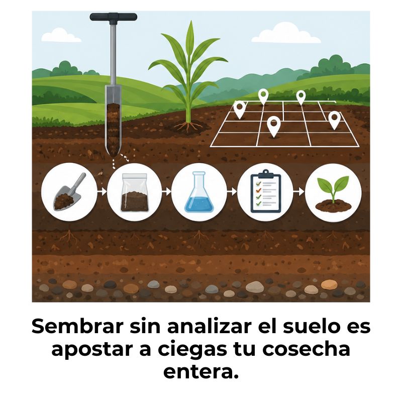 cómo hacer un análisis de suelo agrícola
