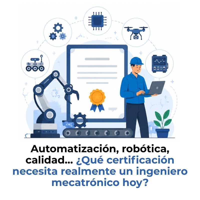 certificaciones para ingenieros mecatrónicos
