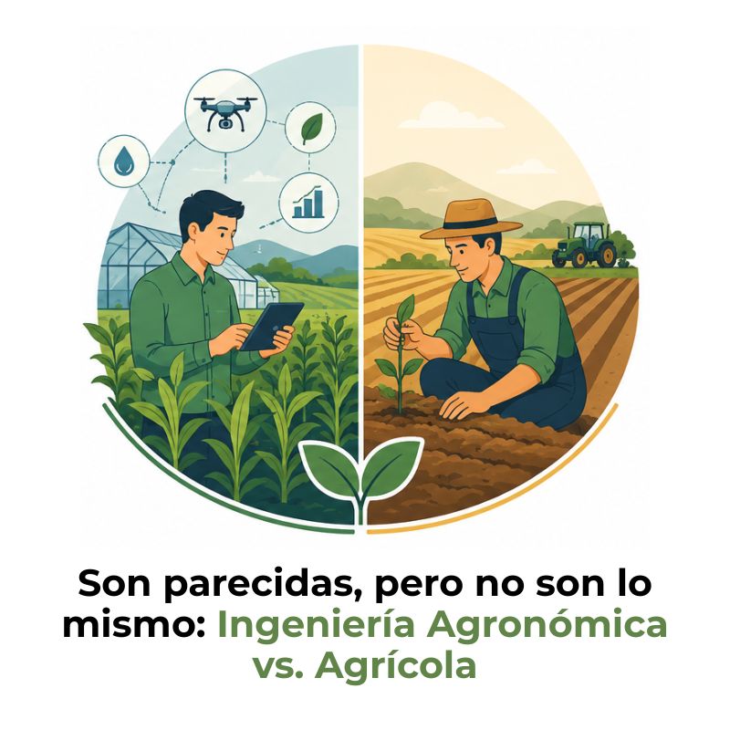 diferencia entre ingeniería agronómica y agrícola