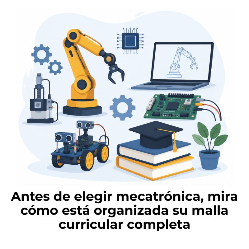 malla curricular de ingeniería mecatrónica