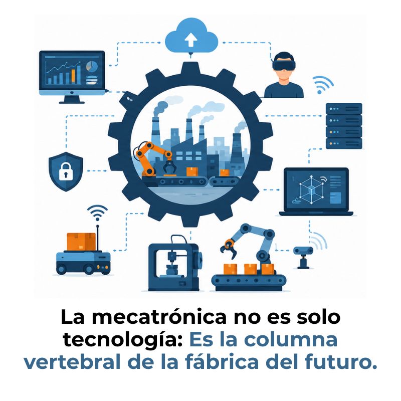 el papel de la mecatrónica en la industria 4.0