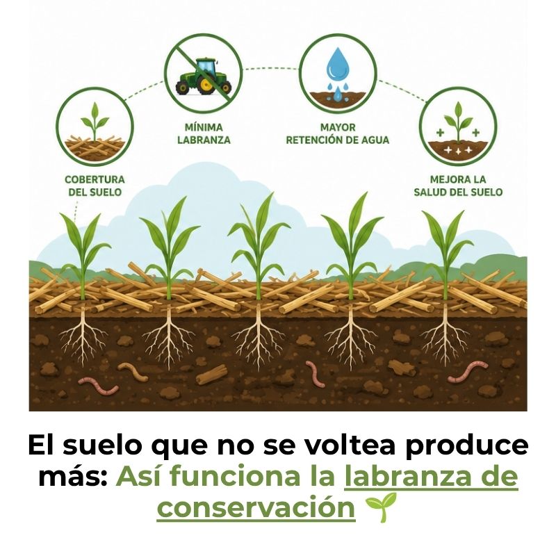 qué es la labranza de conservación
