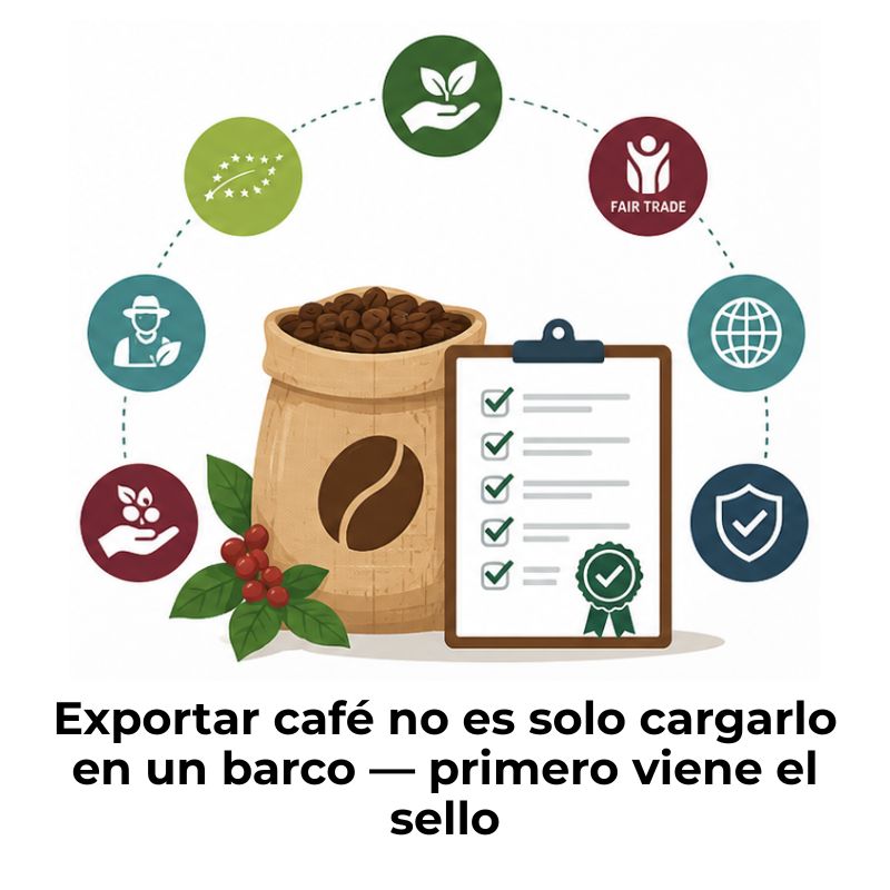 certificaciones para exportar café