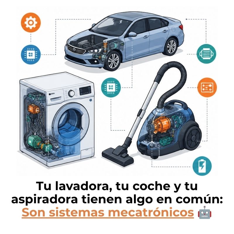 ejemplos de sistemas mecatrónicos cotidianos