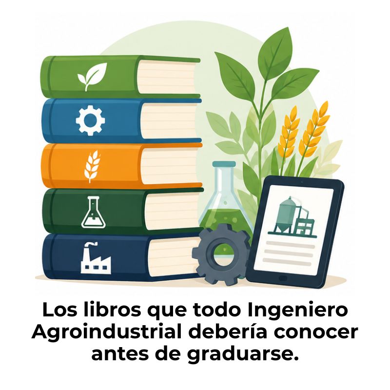 libros recomendados de ingeniería agroindustrial