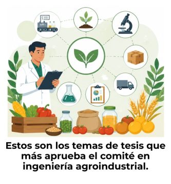 temas de tesis para ingeniería agroindustrial
