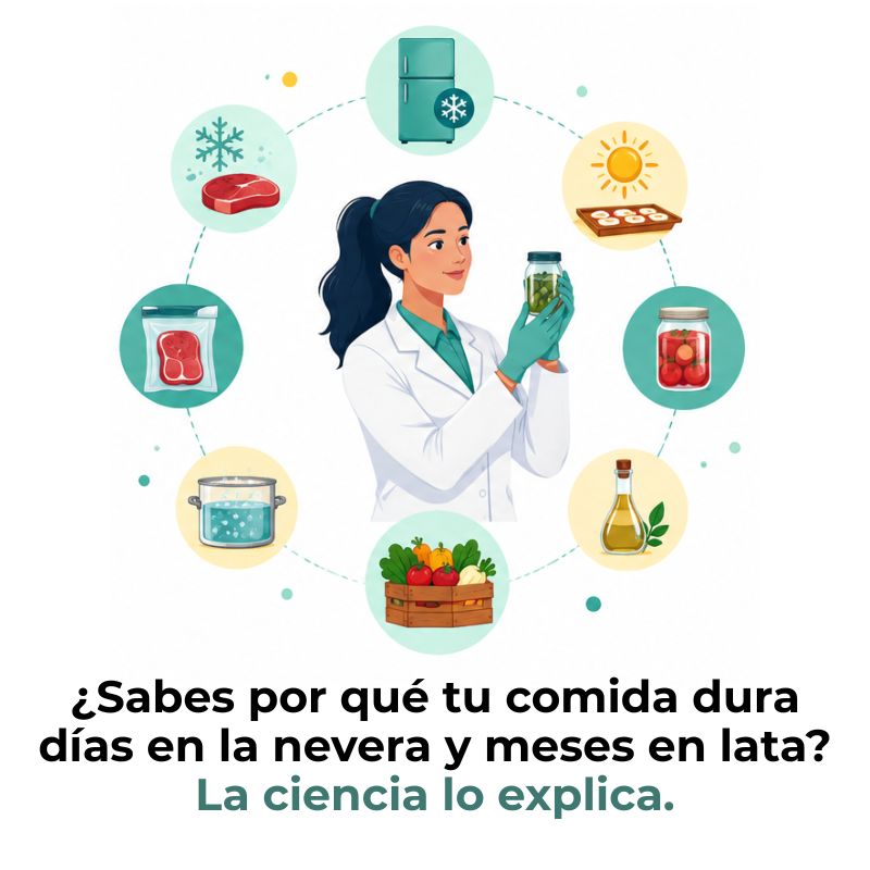 tipos de conservación de alimentos