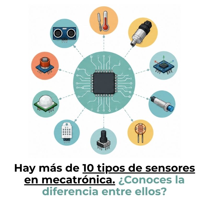 tipos de sensores mecatrónicos