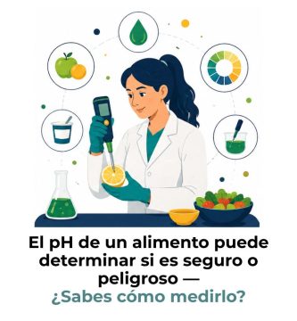 cómo se mide el pH en los alimentos